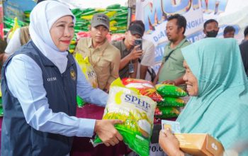 Khofifah Dekatkan Akses Pangan Murah bagi Warga Sumenep, Sekaligus Buka Peluang Pasar bagi Produk IKM